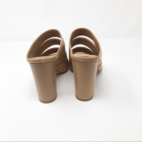 🌺Arturo Chiang Tan Summer Block Heels - Picture 2 of 6